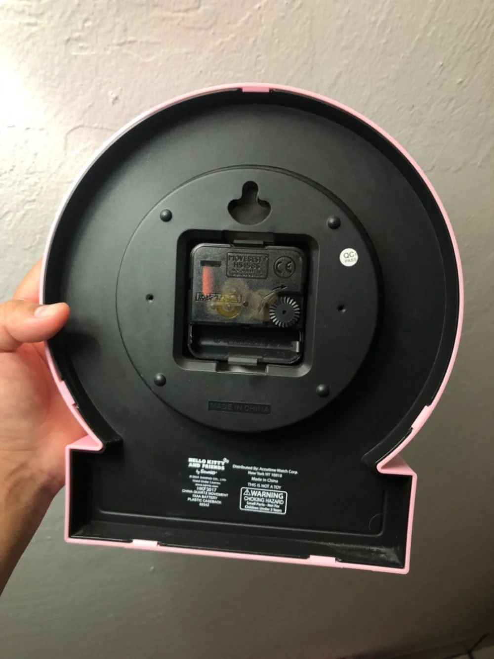 Hello Kitty n Kuromi Desk Clock